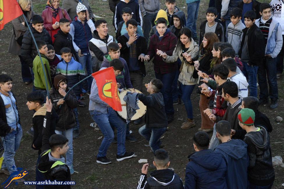 شادی مردم پس از آزادی کوبانی (عکس)