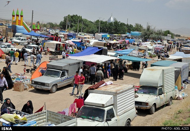 جشن شکرگزاری گندم در فراهان - استان مرکزی (عکس)