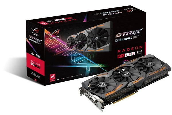 ایسوس کارت گرافیک STRIX RX 480 را معرفی کرد