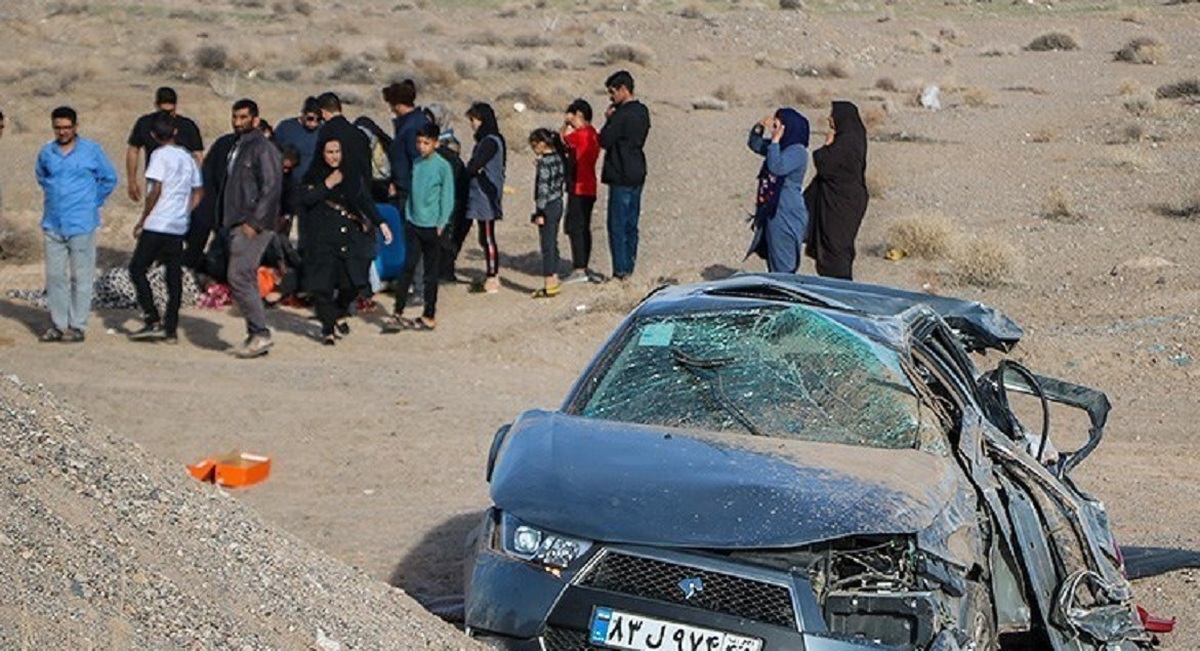 افزایش جان‌باختگان تصادفات نوروزی به ۱۲۵ نفر